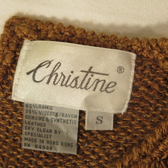 Christine vintage fall sweater (S) - Picture 3 of 3